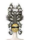 Brazil Rio Spanish Cuba Santiago Havana Venice Dionysia carnival Float Mask dress masque ball costume samba Golden Crown