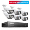 ZOSI 8CH POE Video Surveillance Kit 4K 8MP 5MP Super HD Outdoor IP Cameras AI Starlight Night Vision CCTV Camera Security Camera System