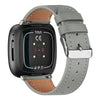 Fitbit Versa & Sense Leather Band - Premium Classic Design