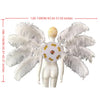 Feather Backpiece and Plume Headdress Set