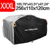 Quad Bike ATV Cover Universal 190T Waterproof Motorcycle Vehicle Scooter Kart Motorbike Covers M L XL XXL XXXL Black Silver