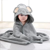 Cartoon Baby Bath Towels Soft Newborn Hooded Towel Blanket Cute Toddler Bathrobe Warm Sleeping Swaddle Wrap for Boys Girls 2023