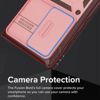 For Samsung Galaxy S24/S24+/S24 Ultra 5G Phone Case Hybrid Ring Kickstand Card Slot Camera Protection Hard Shockproof Cover