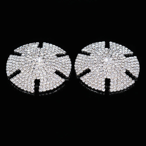 Dazzling Crystal Tassel Nipple Pasties & Statement Chest Body Jewelry