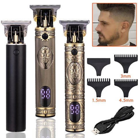 T9 Cordless Electric Hairber Shaver Hair Trimer Home Appliances Travel Barber Razors Shaving Machine for Men Trimmer Man