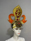 The Stardust Empress – Deluxe Feathered Samba & Carnival Crown