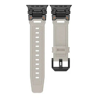 Apple Watch Silicone Metal Band - Premium Durable Strap
