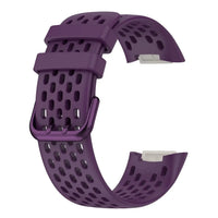 Fitbit Charge 5 6 Silicone Band - Soft Flexible Waterproof