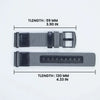 Fitbit Versa & Sense Nylon Leather Band - Versatile Style
