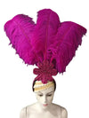 The Stardust Flora Cabaret Crown – Five-Flower Rhinestone Headdress