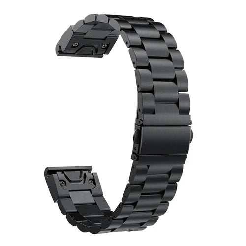 Garmin Stainless Steel QuickFit Strap - Sleek and Stylish