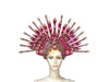 Brazil Rio Spanish Cuba Santiago Havana Venice Dionysia carnival Float Mask dress masque ball costume samba Golden Crown