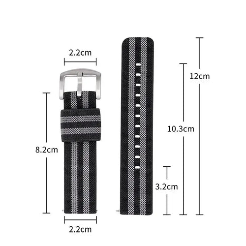 Nylon Samsung Galaxy Watch Strap - Versatile Comfortable Fit