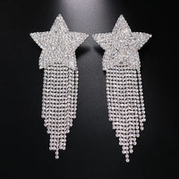 Dazzling Crystal Tassel Nipple Pasties & Statement Chest Body Jewelry