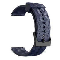COROS Bands Silicone Sport Watch Strap Football Pattern Unisex Waterproof