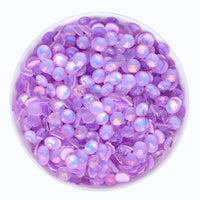 SS6-SS30 Mocha Opal Coral Reef Flatback Glass Non-Hotfix Rhinestones