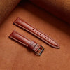 Amazfit Band Vintage Oil Wax Leather Watch Strap Cowhide Buckle