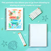 Ohuhu Double Sided Marker Pads Art Sketchbook Bleedproof Spiral Bound Sketching Book for Alcohol Markers Drawing Notebook School