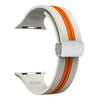 Apple Watch Silicone Strap - Durable Magnetic Closure Design