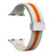 beige orange-Silver / 38mm 40mm 41mm (42mm S10 & S11)