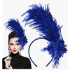 Ostrich Feather Fascinator Headband