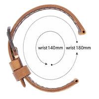 Suunto Leather Band - Breathable, Versatile, Stylish Design