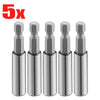 10/1pcs Magnetic Screwdriver Extension Hexagonal Handle Extended Connecting Rod Carbon Steel Screwdrivers Bit Holder Power Tools