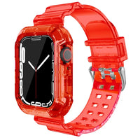 Apple Watch Soft Silicone Strap - Transparent Comfortable Fit