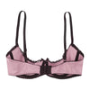 Lace Underwire Half-Cup Balconette Bra
