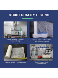 EONE E303B Air Cushion Film Bubble Wrap Pillow Air Cushion System Film Inflatable Packaging Film Compatible for Air Cushion