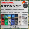 ANBERNIC RG35XXSP Retro Flip Handheld Game Console 3.5 Inch IPS Screen Linux H700 Video Game Player Support Streaming/Halloween