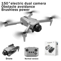 2025 New D18 Drone with 8K HD 150° Electric dual camera Angle Obstacle Avoidance Foldable Quadcopter for Aerial Photography Toy