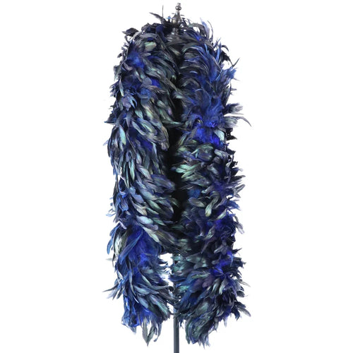 Natural Fluffy Rooster Feather Marabou Boa