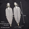 Rhinestone Sunburst Headpiece & Earring Set