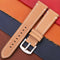 Brown - Silver / 22mm