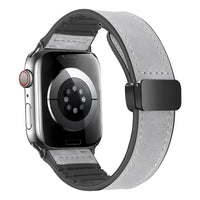 Apple Watch Genuine Leather Band - Stylish Magnetic Strap