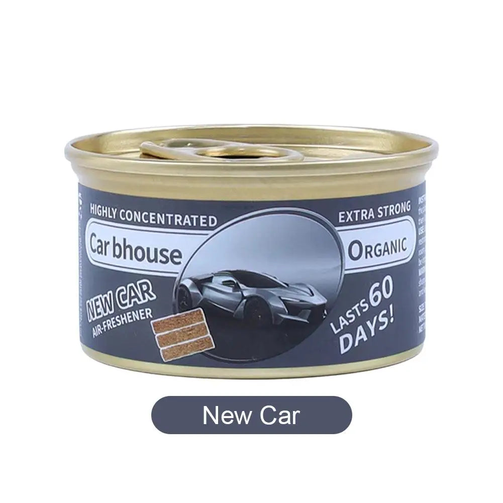 Car Flavoring Car Air Fresheners Perfume Canned Wood Blocks Coffee Flavor Long-Lasting Auto Aromatherapy Car Deodorant Supplies