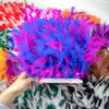 Fluffy Turkey Feathers Trim Ribbon Fringe