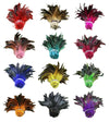 Natural Rooster Saddle Feather Strung Fringe (1 Roll)