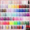 LILYCUTE 125/66/60PCS Colorful Gel Nail Polish Set Glitter Gel Varnish Nail Semi Permanent UV Gel Soak Off Nail Art Manicure Kit