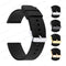 black / Silver buckle / 24mm