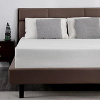 Hcore 8/10 Inch Queen Size Mattress, Tencel Cover, Premier Cooling Green Tea/Gel Medium Firm Mattress in a Box.