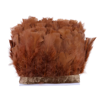 Professional Turkey Feather Fringe Trim 10-15cm