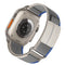 blue gray-leather / 38mm 40mm 41mm (42mm S10 & S11)
