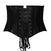 24 Steel Bone Underbust Corset Heavy Duty Waist Trainer Cincher Bustier