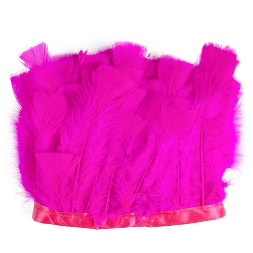 Professional Turkey Feather Fringe Trim 10-15cm