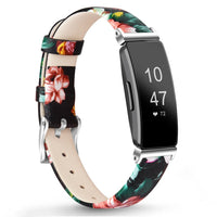 Fitbit Inspire 2, 1, HR Leather Strap - Premium Comfortable Band