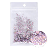 1440PCS SS3-SS20 Mix Size Non-Hotfix Glass FlatBack Rhinestones