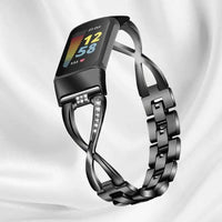 Fitbit Charge 5 6 Stainless Steel Band - Elegant and Durable