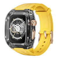 Apple Watch Transparent Rubber Strap and Case Kit - Versatile